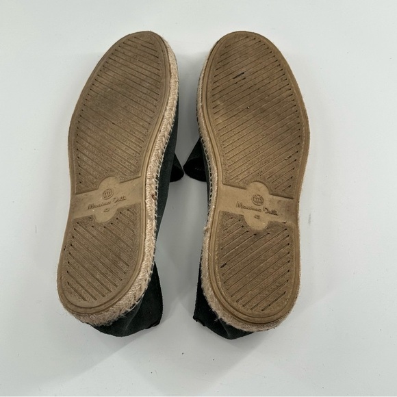 Massimo Dutti mens flats size 43 split suede espadrilles gray suede loafers - Picture 7 of 14